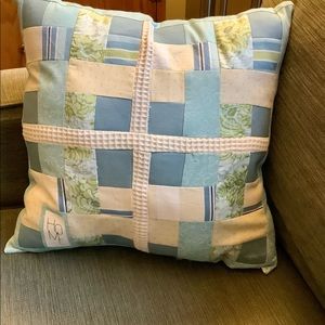 ‘Pillow Talk’ custom decorative pillow